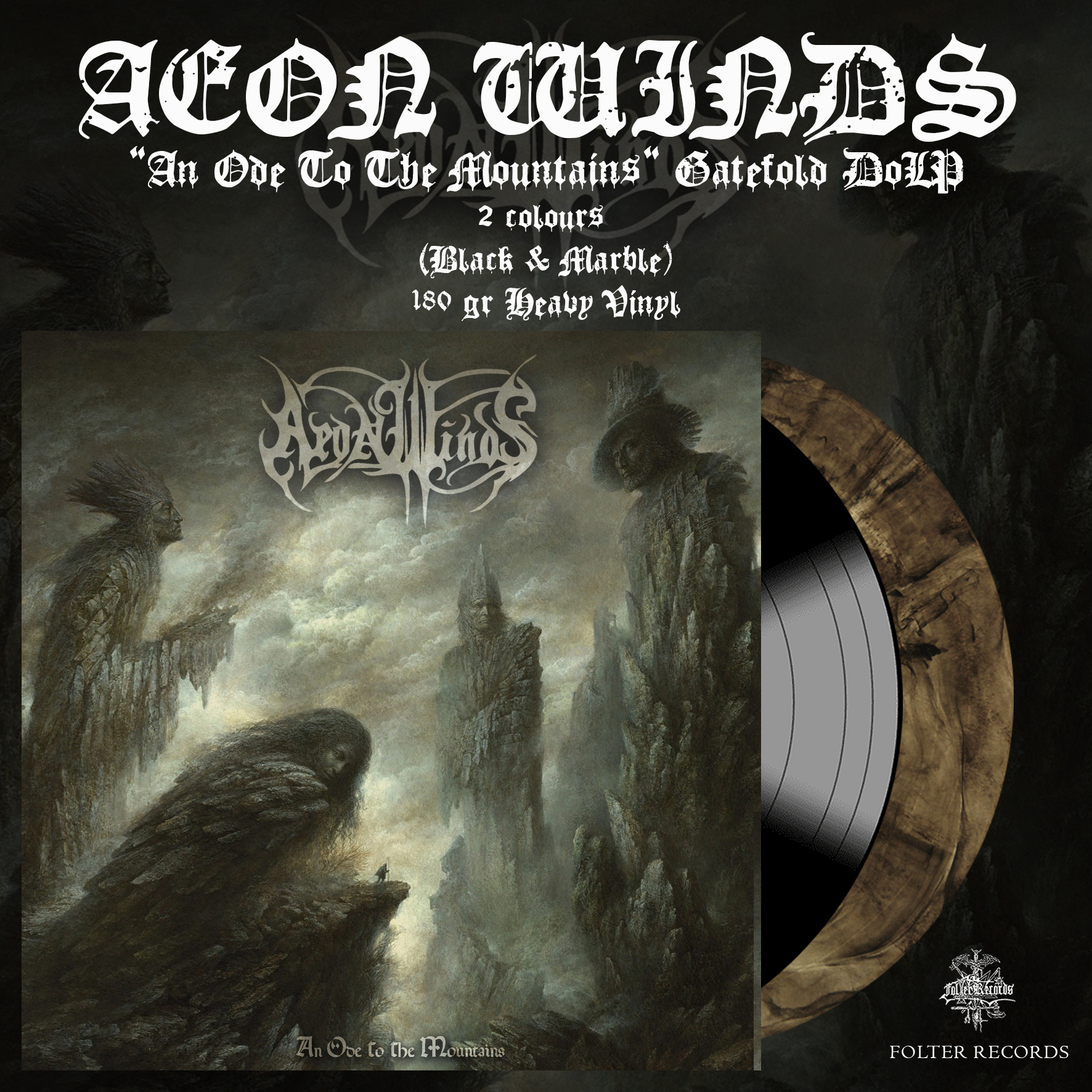 AEON WINDS (Svk) - An Ode To The Mountains, 2LP