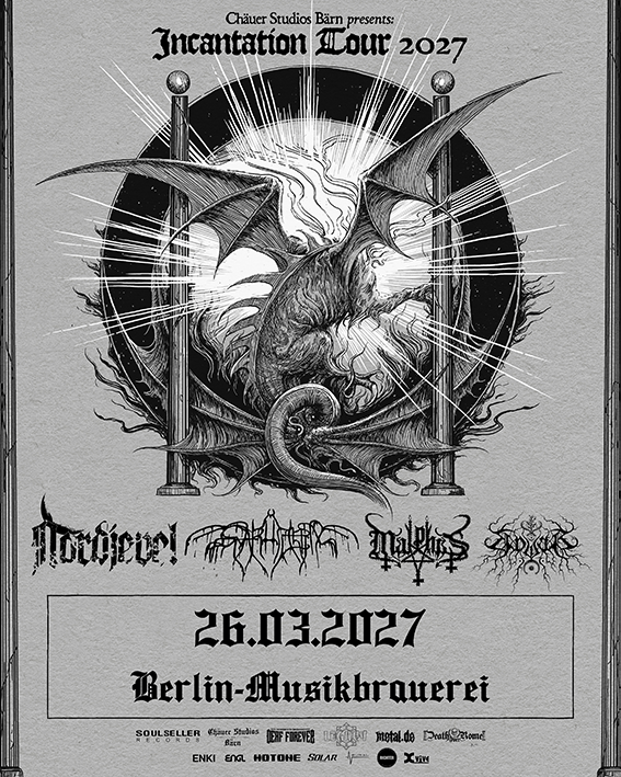 Nordjevel / Svarttjern / Malphas / Unviar Tour 2027 - Hardticket