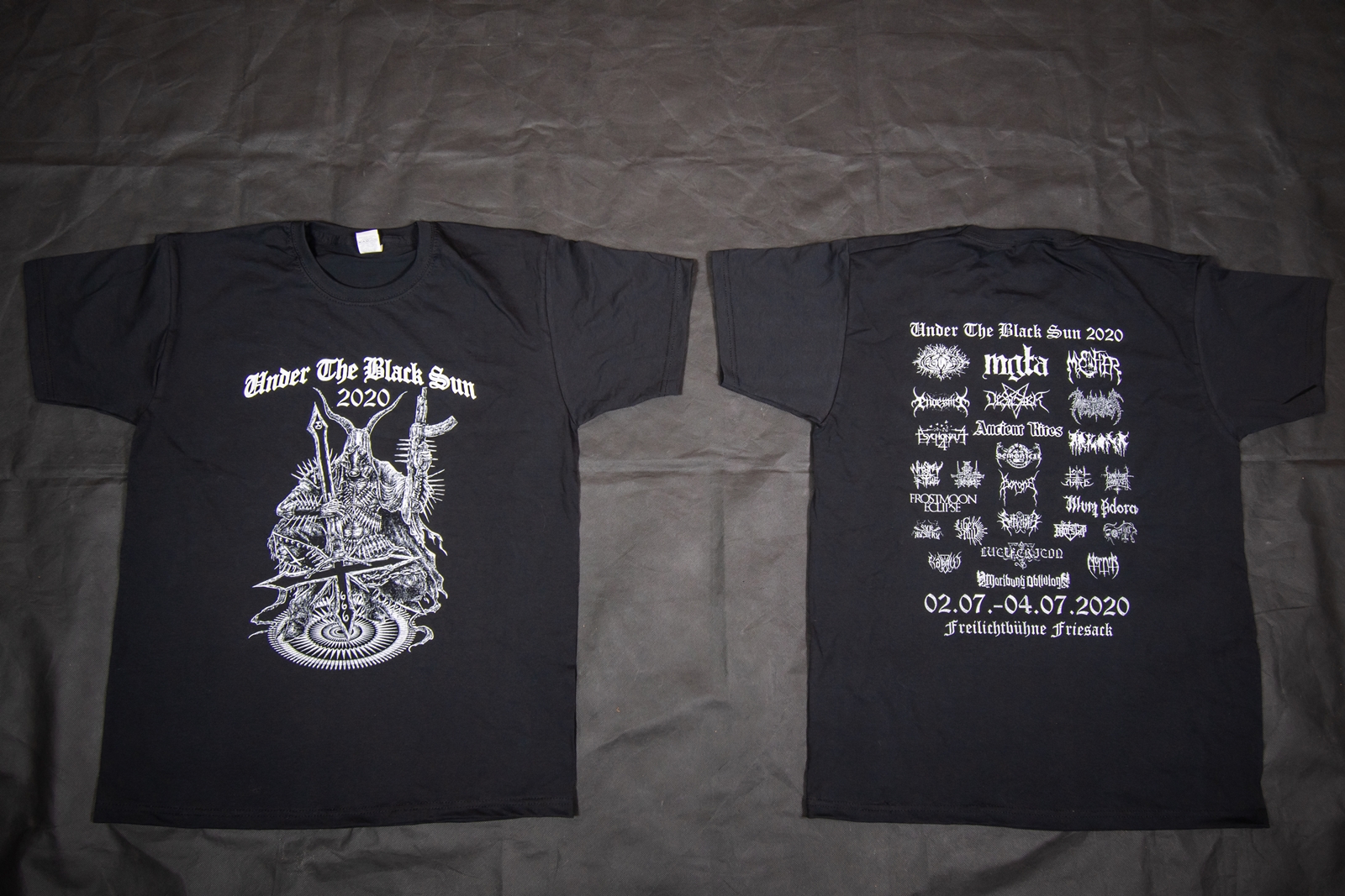 2_1 UNDER THE BLACK SUN 2020 - Festival Shirt (Apokalyptic Nuklear Trooper)