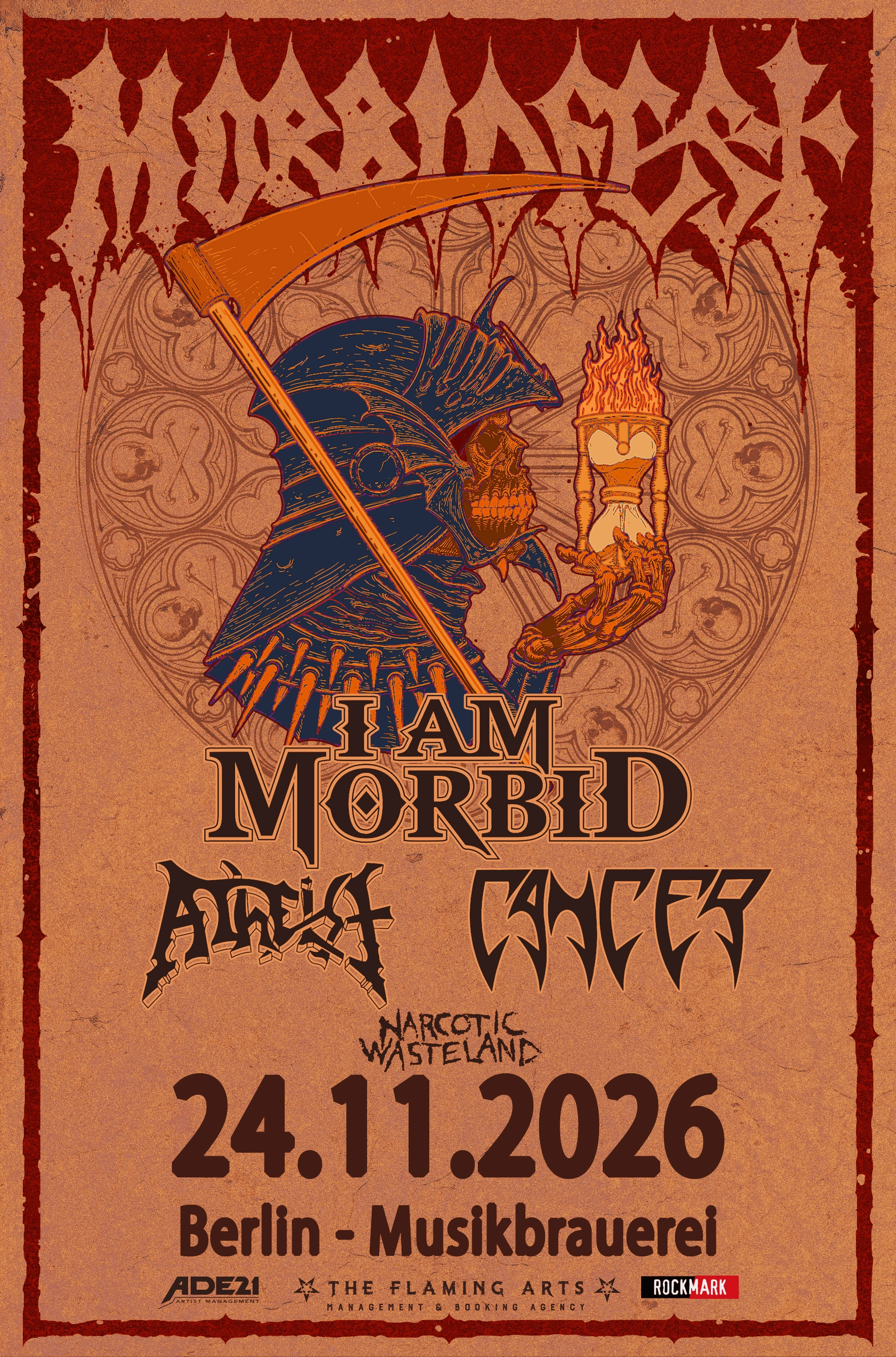 MORBIDFEST - I AM MORBID / ATHEIST / CANCER - Hardticket