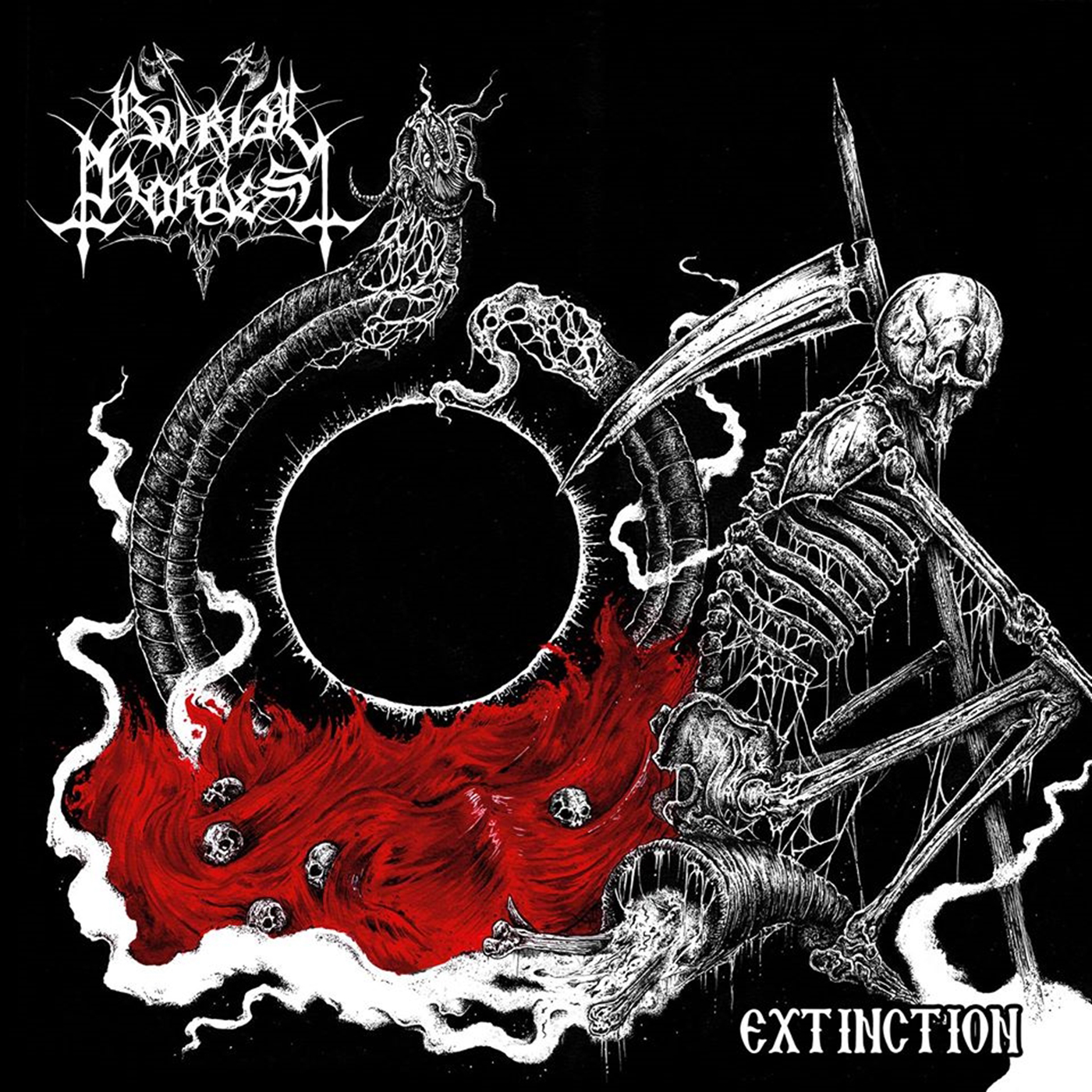 BURIAL HORDES (Gr) - Extinction, 10" BURIAL HORDES (Gr) - Extinction, 10"
