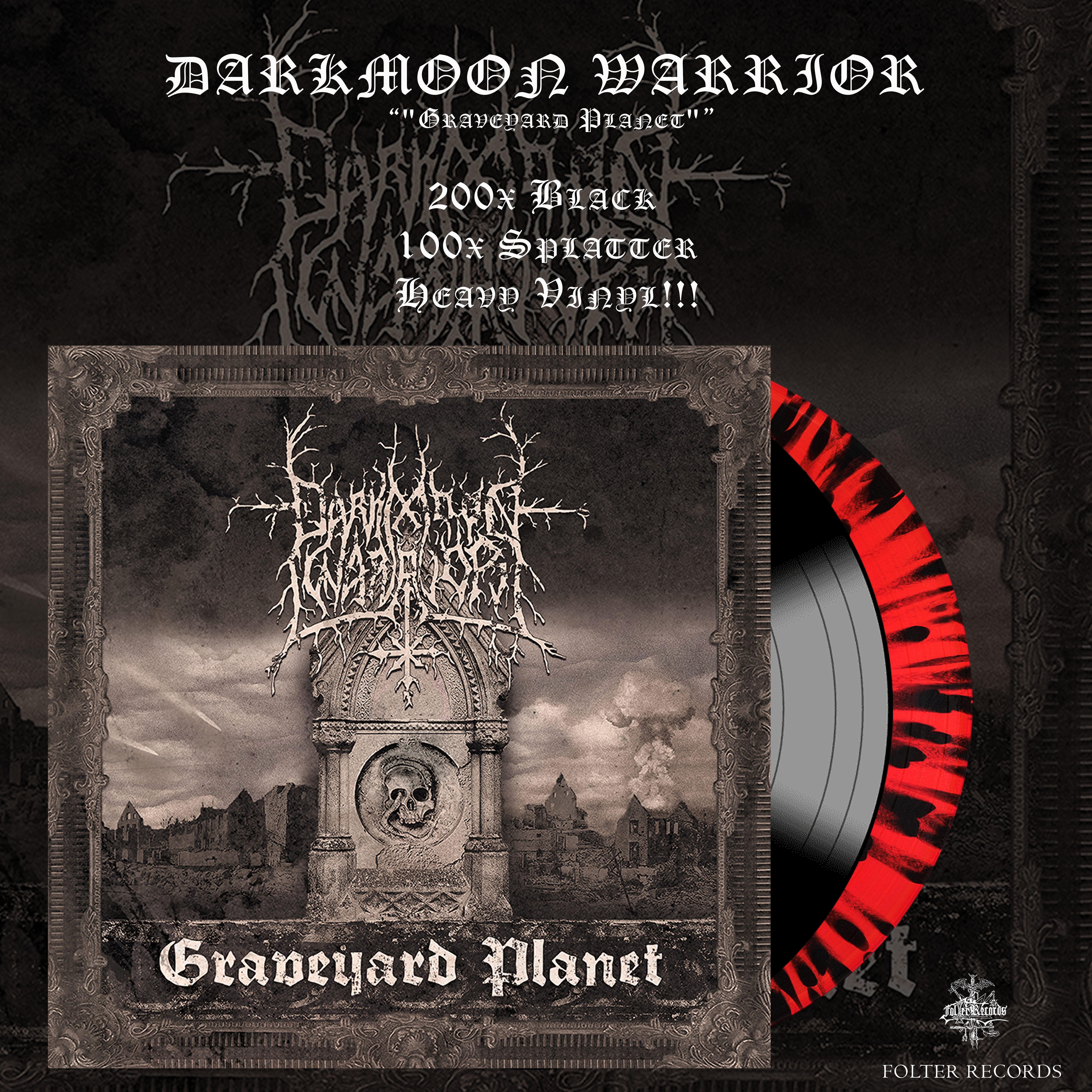 DARKMOON WARRIOR (Ger) - Graveyard Planet, LP