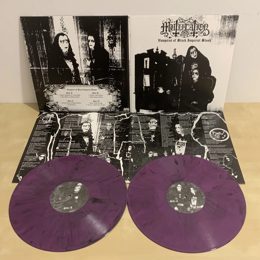 MUTIILATION (Fra) - Vampires of Black Imperial Blood, 2GFLP (Purple Vinyl) MUTIILATION (Fra) - Vampires of Black Imperial Blood, 2GFLP (Purple Vinyl)