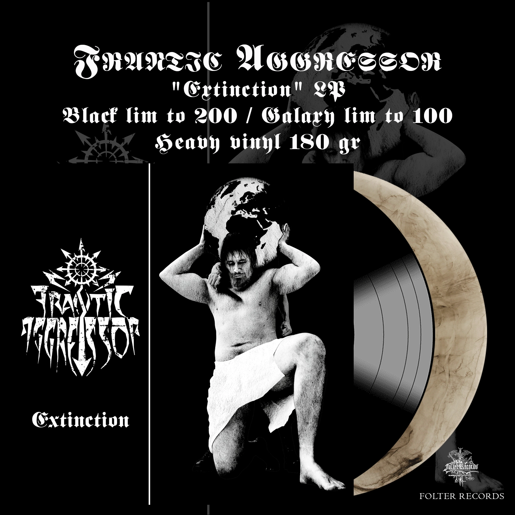 FRANTIC AGGRESSOR - Extinction, LP