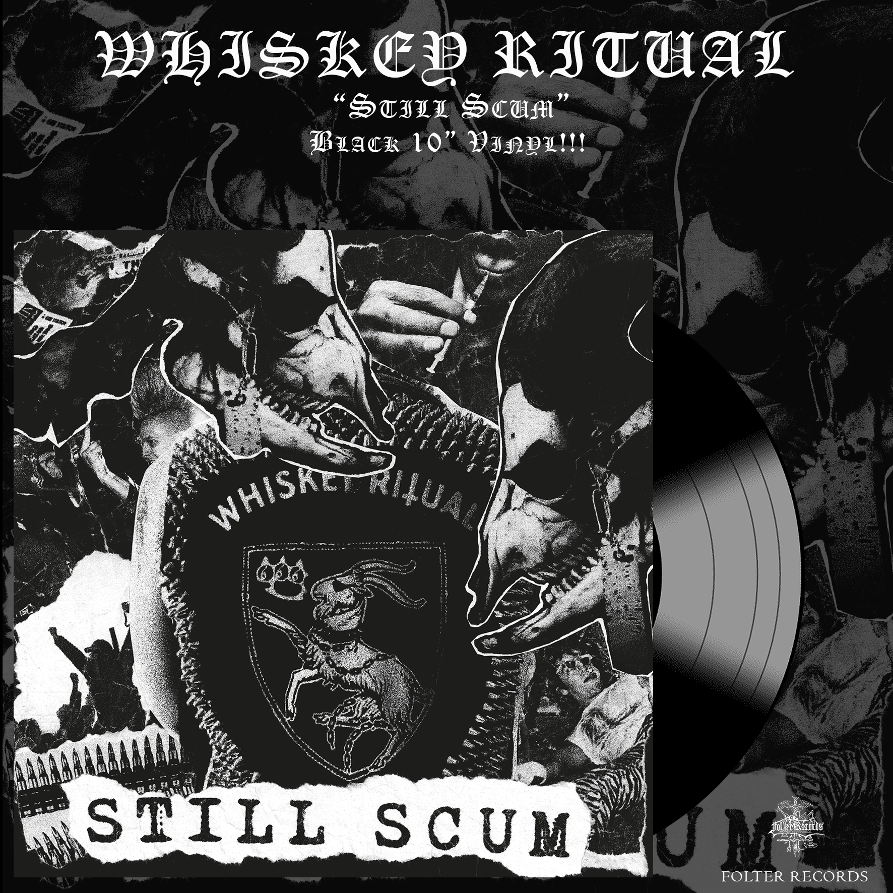 WHISKEY RITUAL (Ita) - Still Scum, 10"