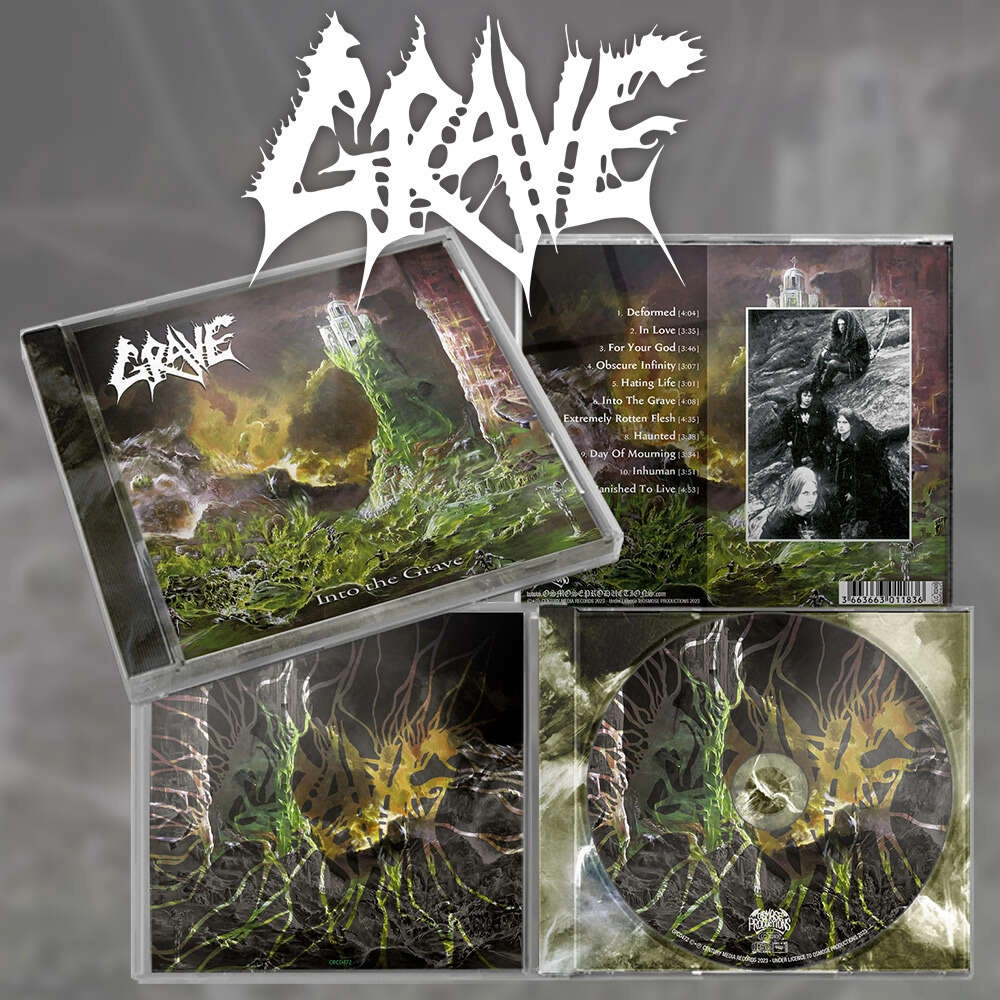 GRAVE (Swe) - Into The Grave, CD