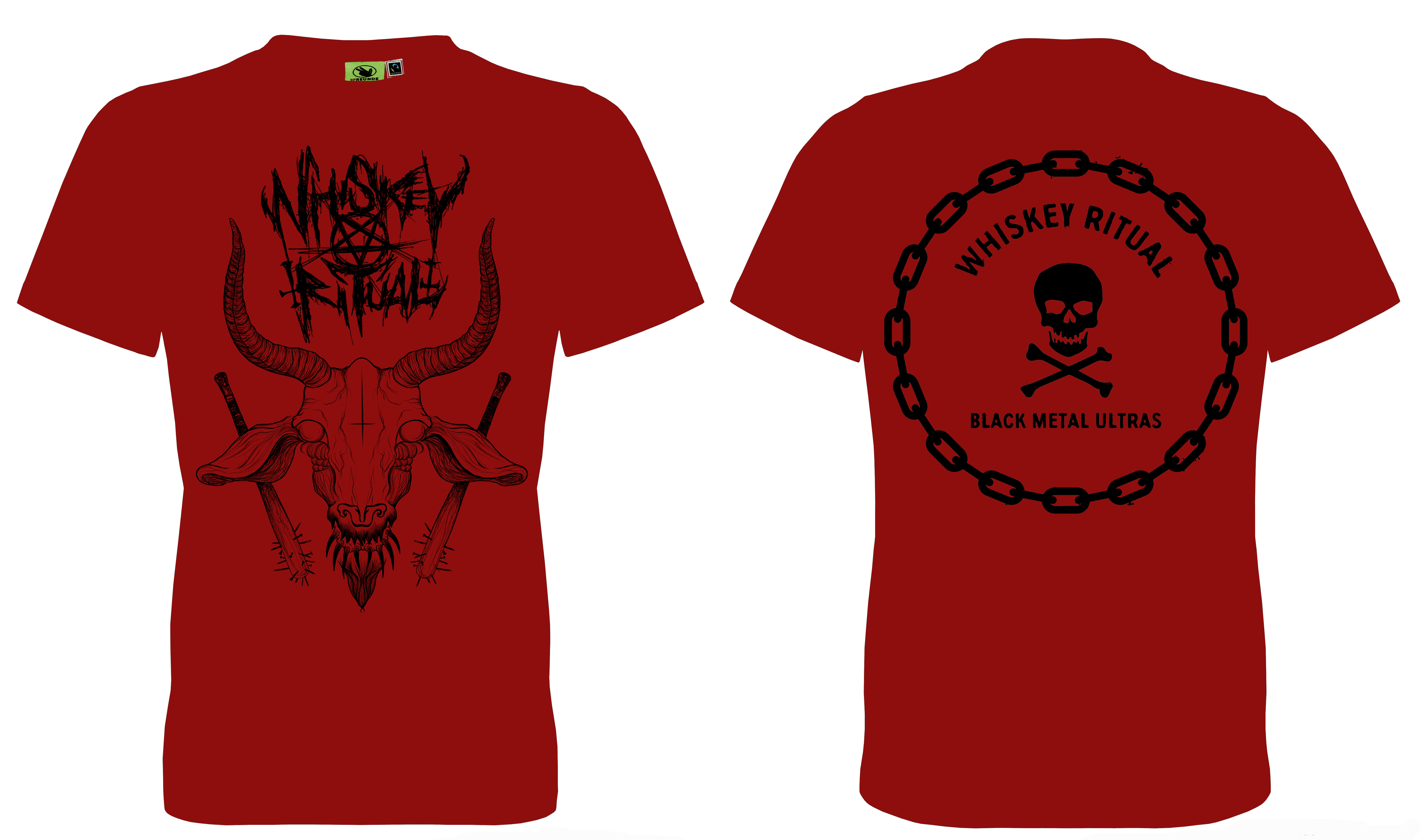 WHISKEY RITUAL (Ita) - Black Metal Ultras, TS WHISKEY RITUAL (Ita) - Black Metal Ultras, TS