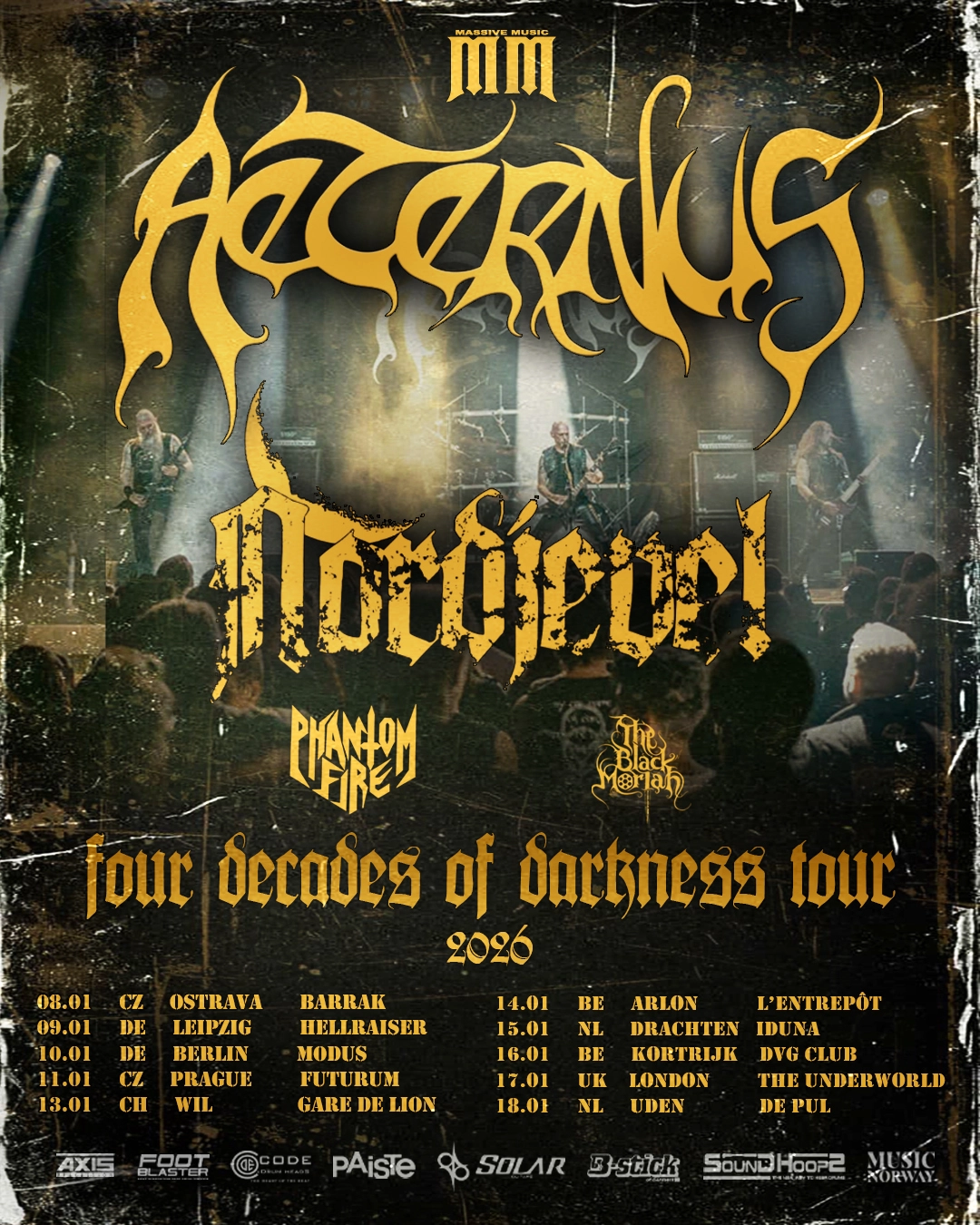 AETERNUS / NORDJEVEL / THE BLACK MORIAH- Hardticket AETERNUS / NORDJEVEL / THE BLACK MORIAH- Hardticket