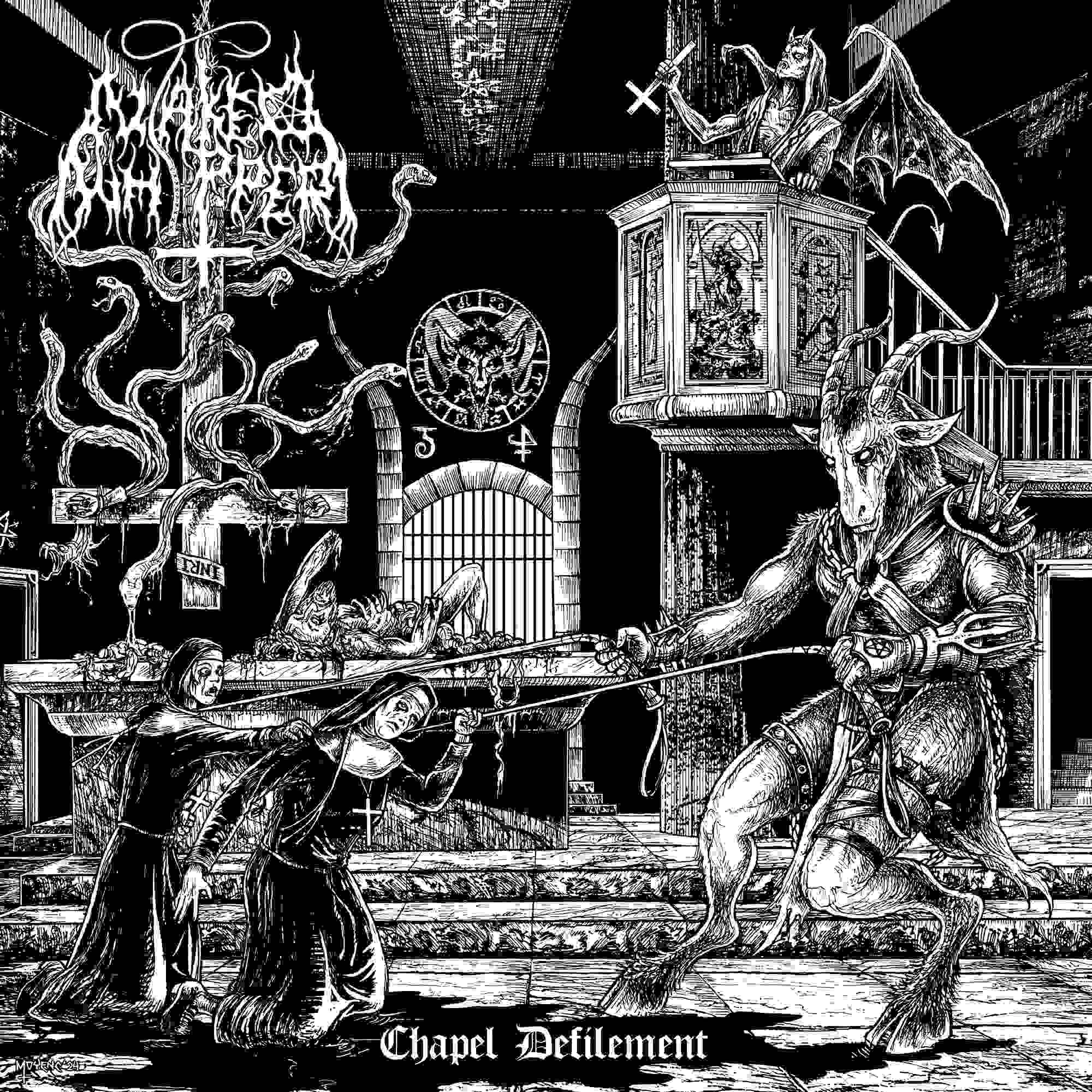 NAKED WIPPER (Ger) - Chapel Defilement, CD