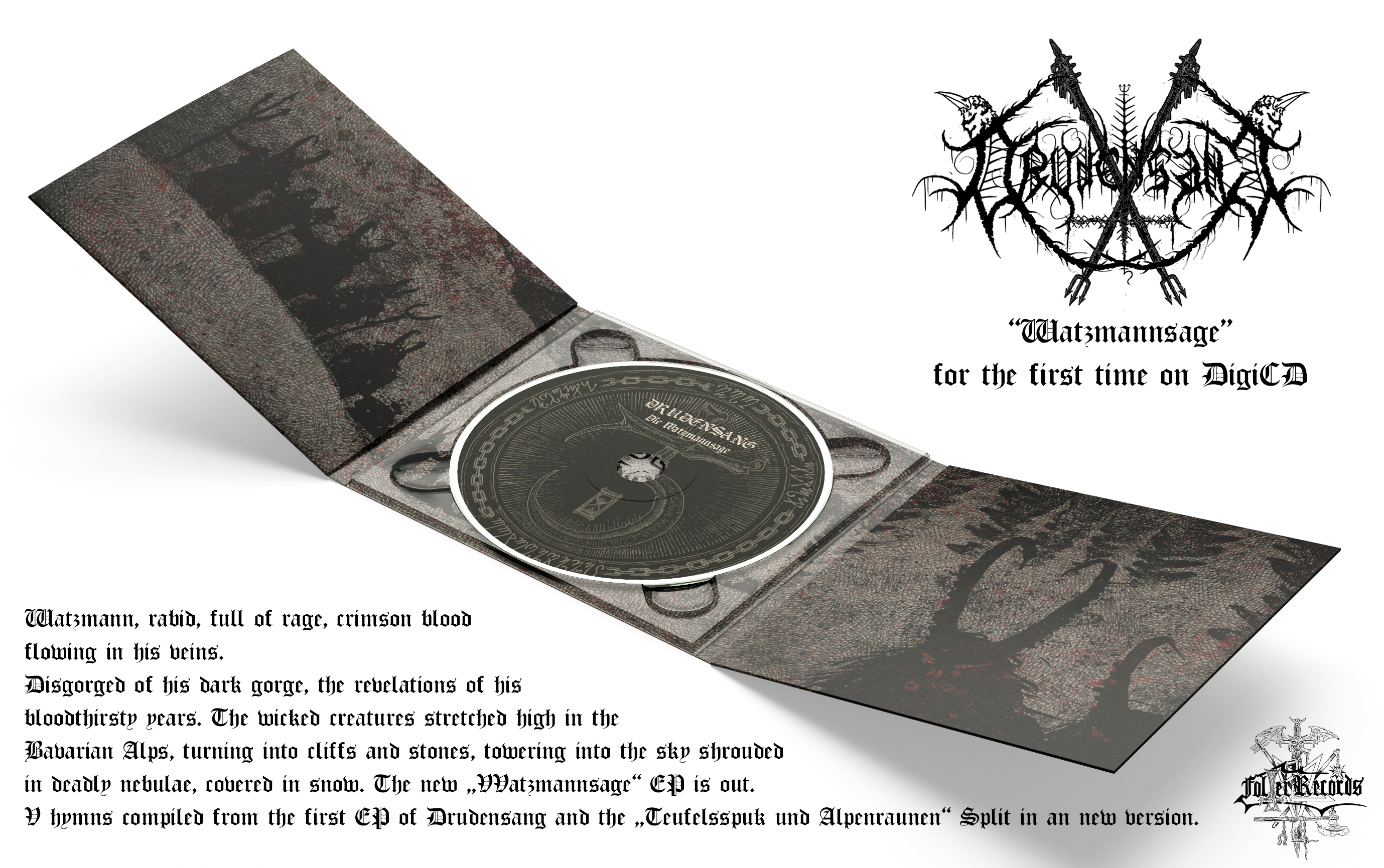 DRUDENSANG (Ger) - Watzmannsage, DigiCD