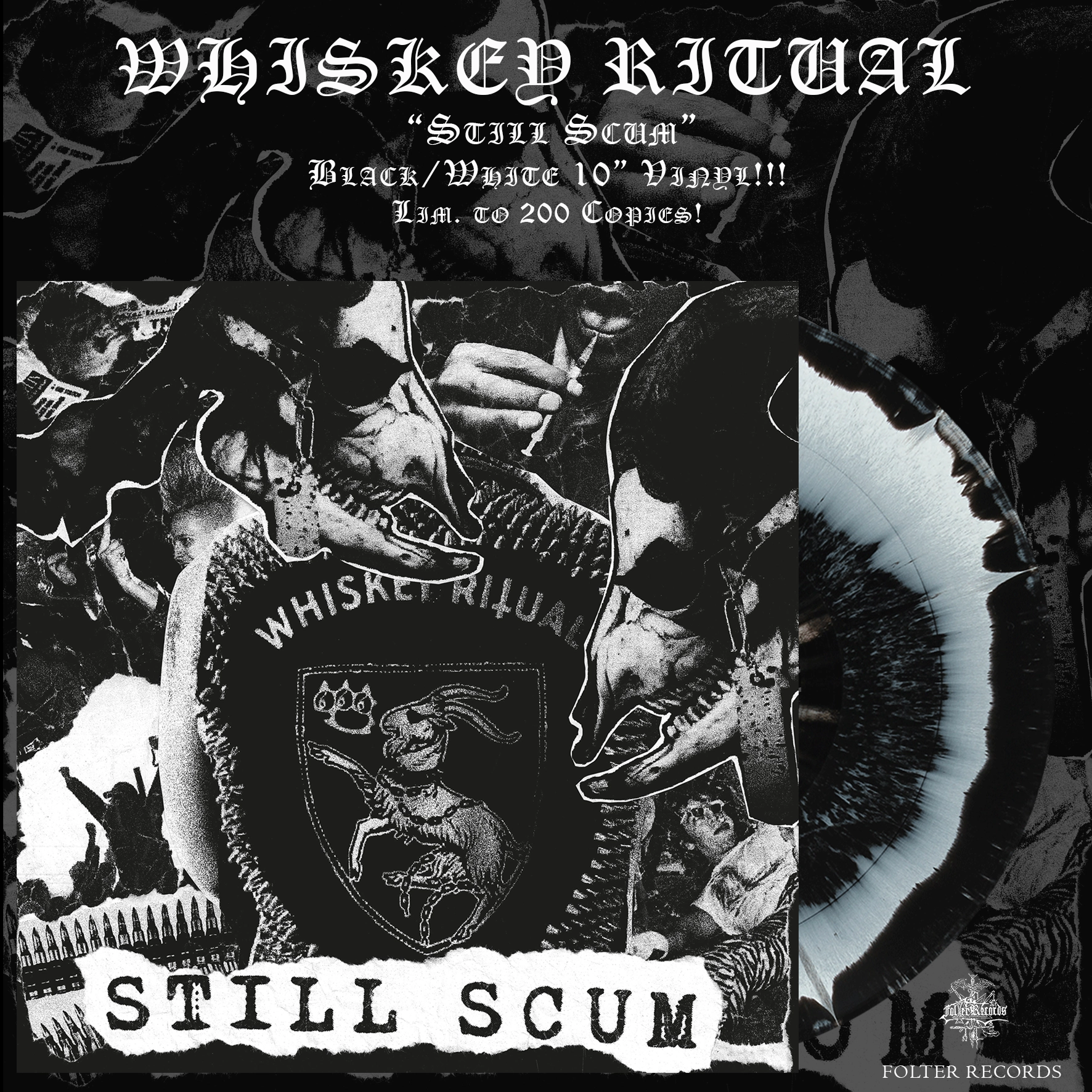 WHISKEY RITUAL (Ita) - Still Scum, 10"