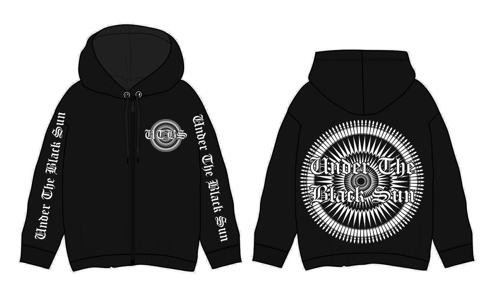 UTBS - Logo, Zipper