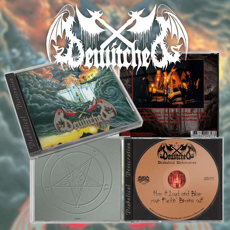 BEWITCHED (Swe) - Diabolical Desecration, CD