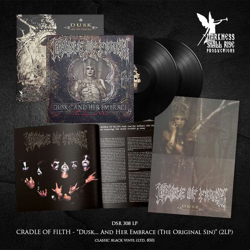 CRADLE OF FILTH (UK) - Dusk And Her Embrace (The Original Sin), 2LP
