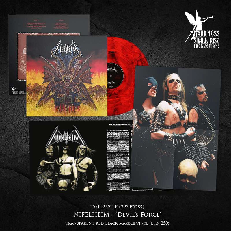 NIFELHEIM (Swe) - Devil´s Force, LP (Red Marble)
