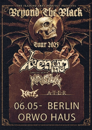 VENOM INC / KRISIUN / HATE / ATER- eTicket