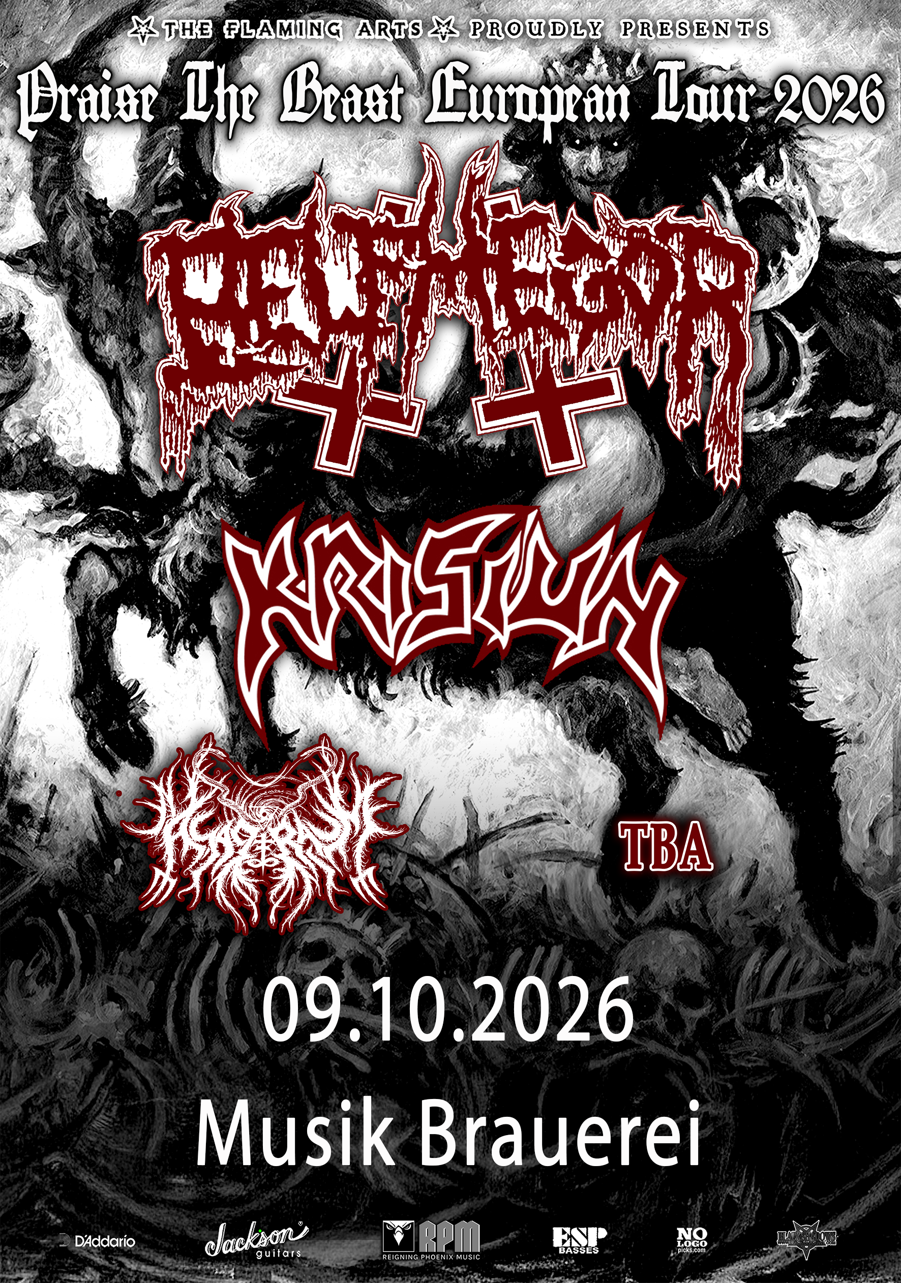 Praise The Beast European Tour 2026 - Hardticket