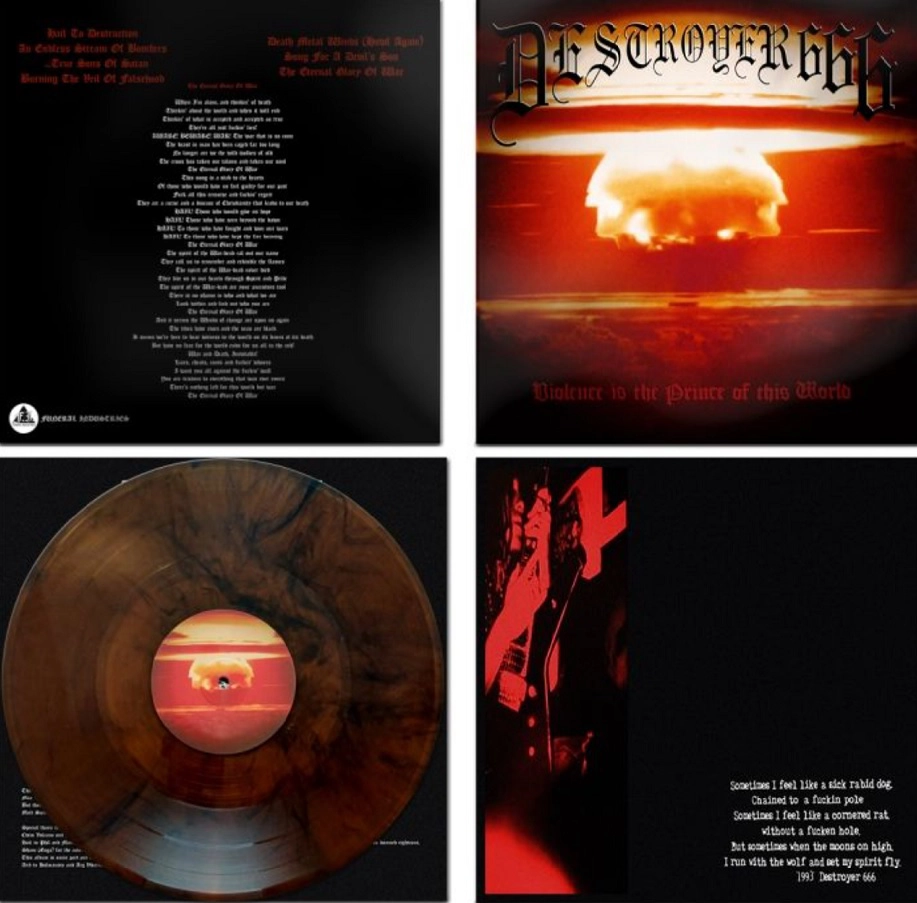 DESTRÖYER (Aus) - Violence Is The Prince Of This World, LP (Marble)