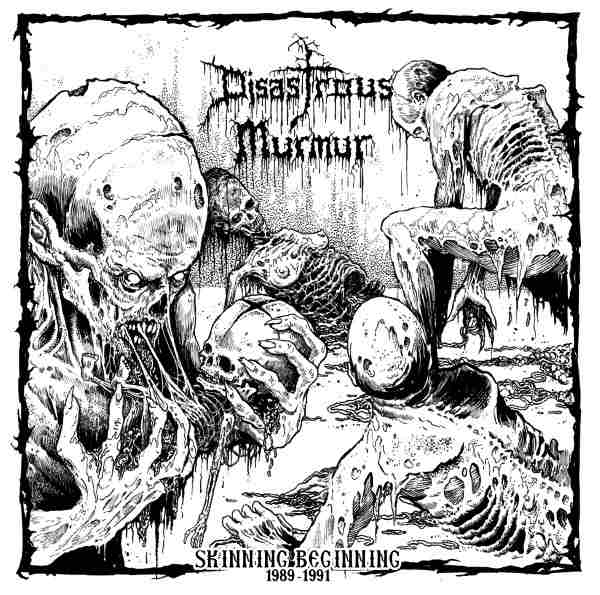 DISASTROUS MURMUR (At) -  Skinning Beginning 1989 - 1991, Milky White LP