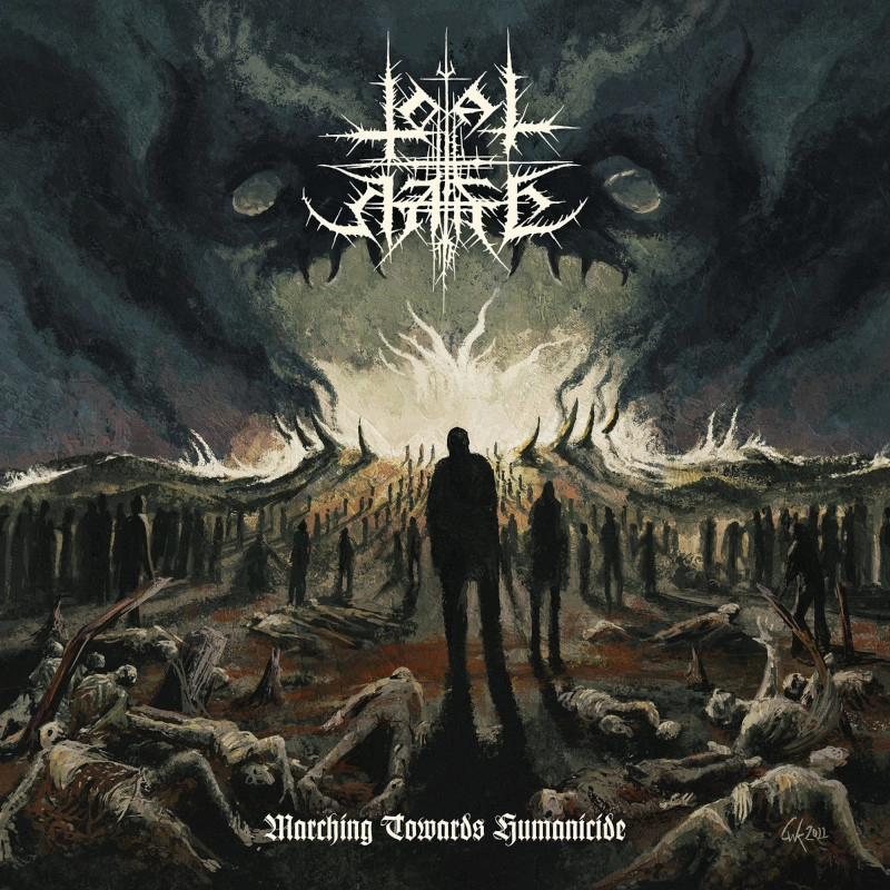 TOTAL HATE (Ger) - Marching Towards Humanicide, LP