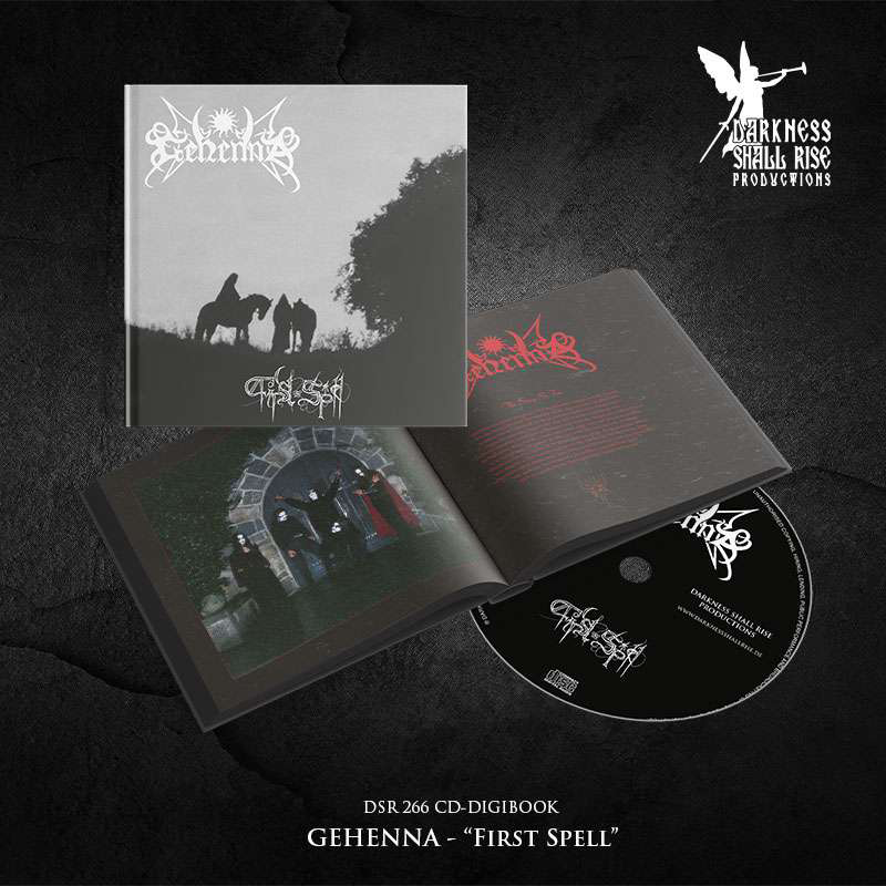 GEHENNA (Nor) – First Spell, Digibook CD (Hardcover)