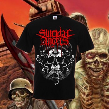 SUICIDAL ANGELS (Gre) - Skull, TS