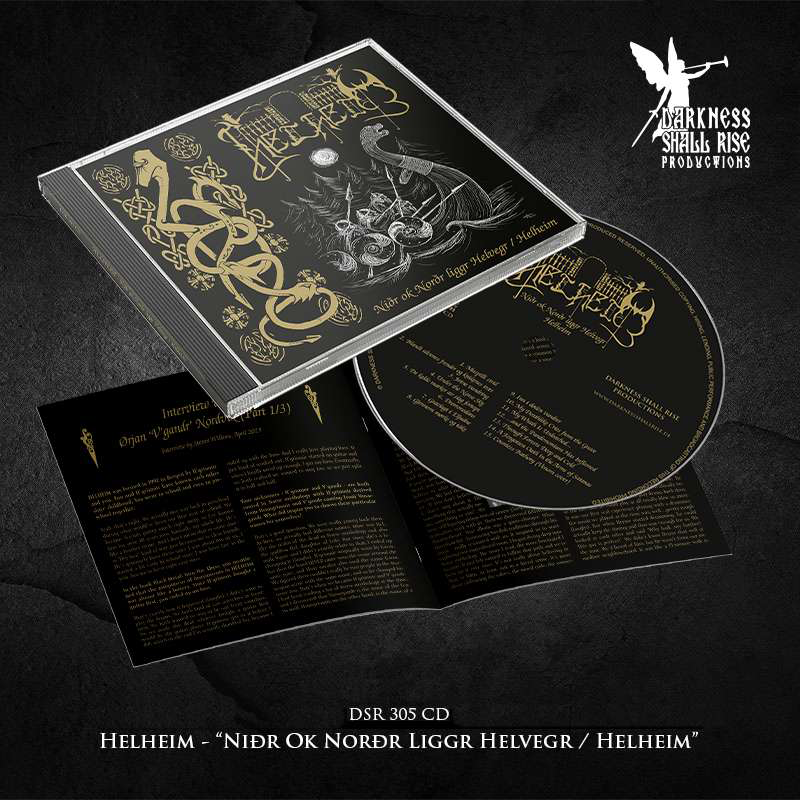 HELHEIM (Nor) -  Niðr ok Norðr liggr Helvegr / Helheim , CD