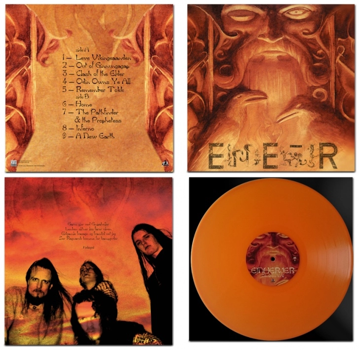 EINHERJER (Nor) - Odin Owns Ye All, LP (Orange Vinyl)