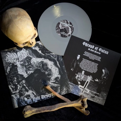 SHROUD OF SATAN (Ger) - Of Evil Descent, LP (Grey)