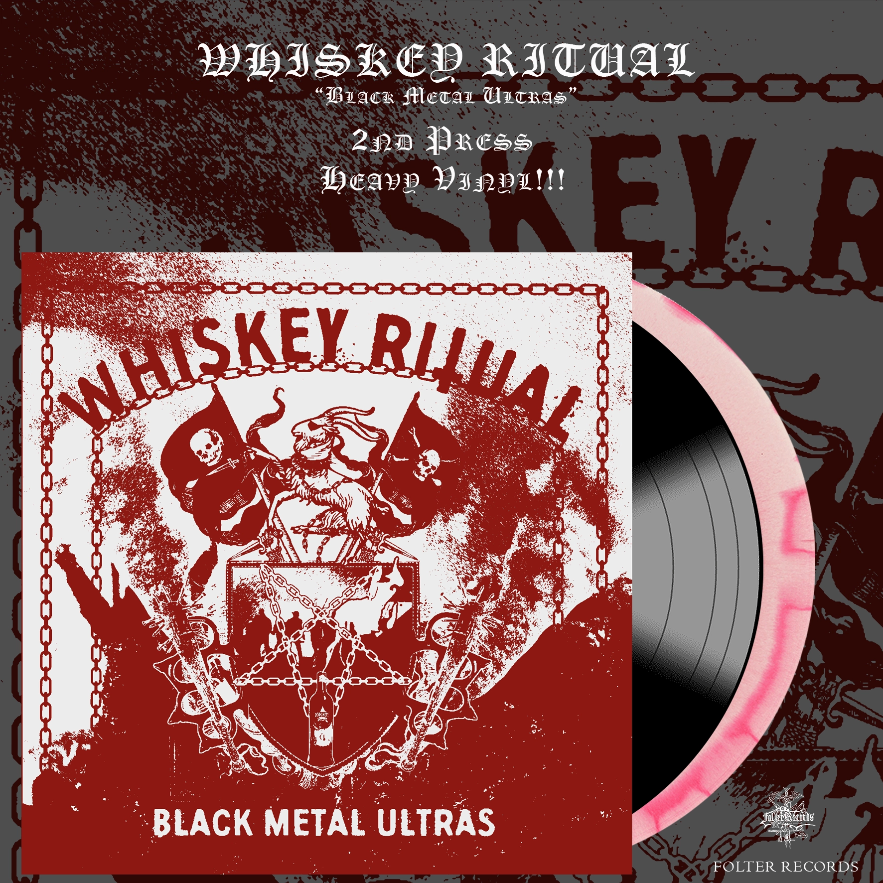 WHISKEY RITUAL (Ita) - Black Metal Ultras, LP