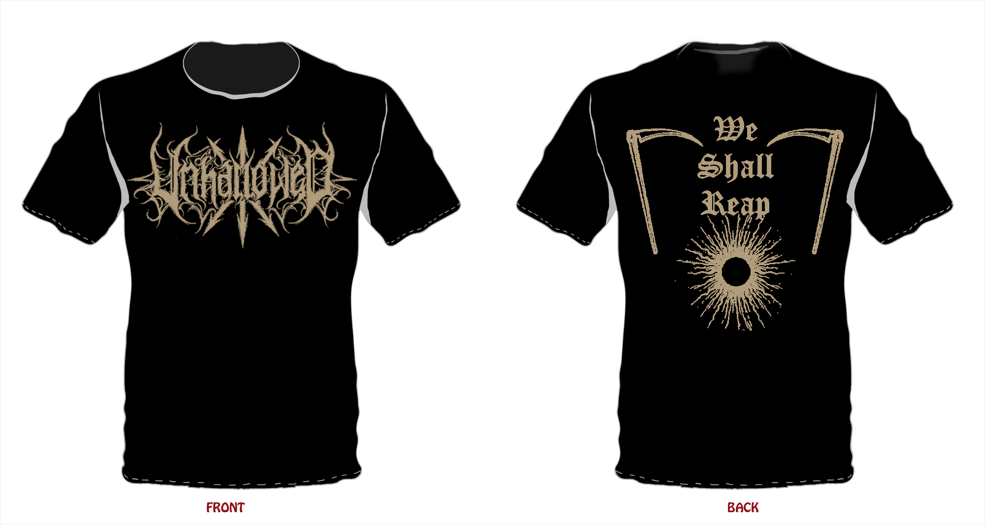 UNHALLOWED (Ger) - Awaken The Black Flame, TS