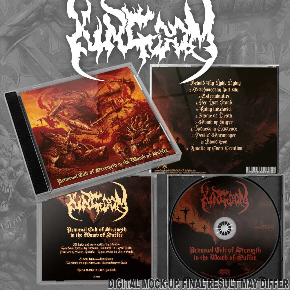 KINGDOM (Pol) - Primeval Cult of Strength in the Womb of Suffer, CD
