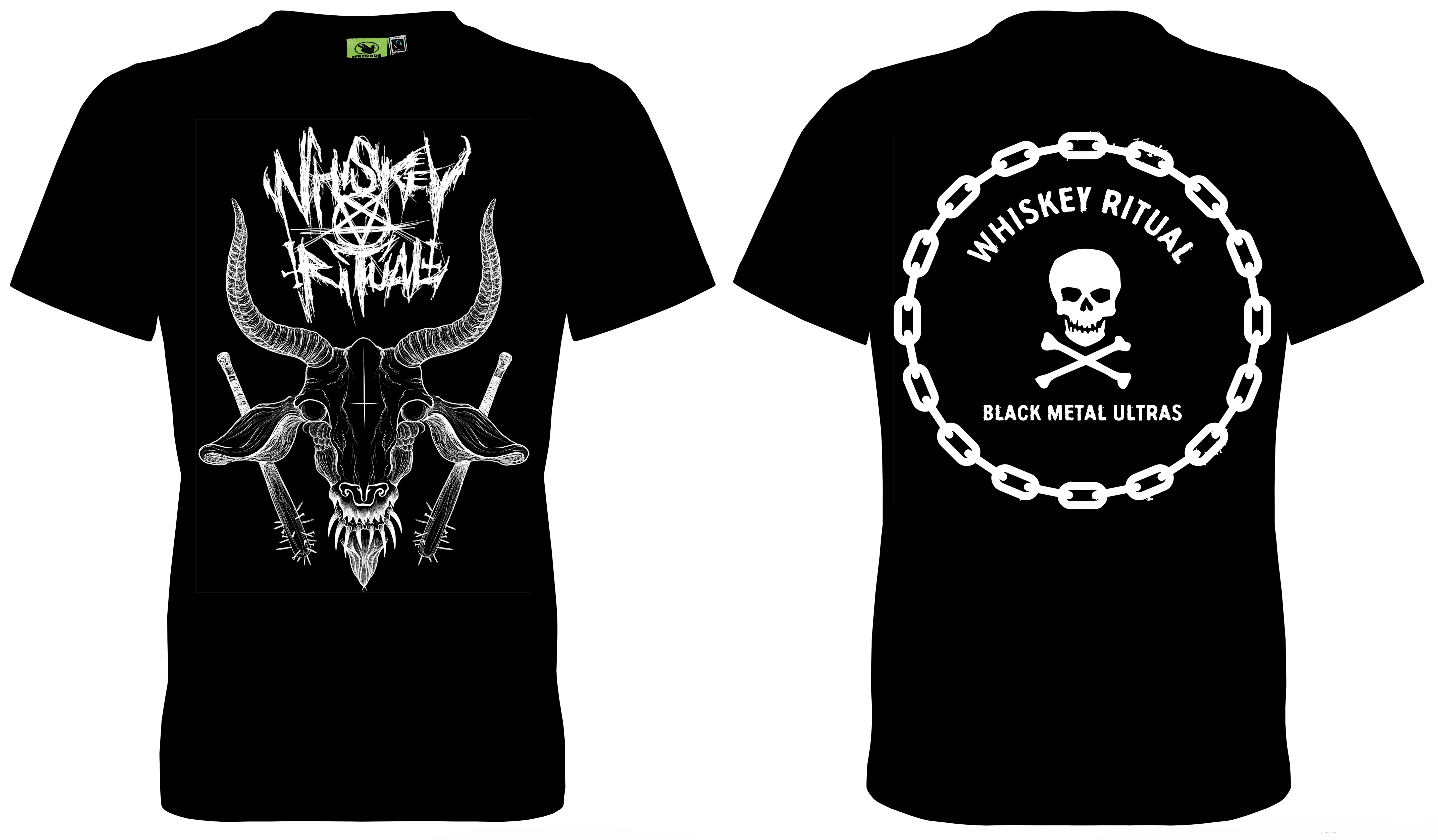 WHISKEY RITUAL (Ita) - Black Metal Ultras, TS (Black) WHISKEY RITUAL (Ita) - Black Metal Ultras, TS (Black)